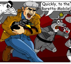Lil’ Pengy Meets Baretta aka Robert Blake