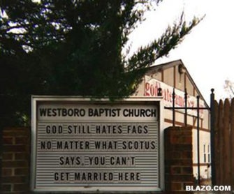Westboro Baptist Church says no to SCOTUS