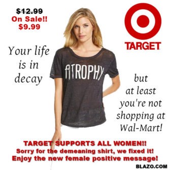 Target’s New Shirt FIXES sexism claims