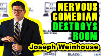 Nervous Comedian Destroys Room – Joseph Weinhouse NJ Standup Comedy