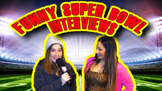 Comedians talk to people about SuperBowl LIV