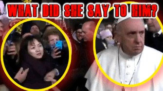 What did Woman Say to Pope to make him slap her? – The Shockingly Funny Translation.