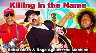 Killing in the Name funny cover by Rabbi Blazo & Rage Against the Machine