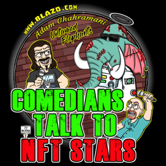 Press Release: Comedians Talk to NFT Stars Debuts by Talking to the Elephants